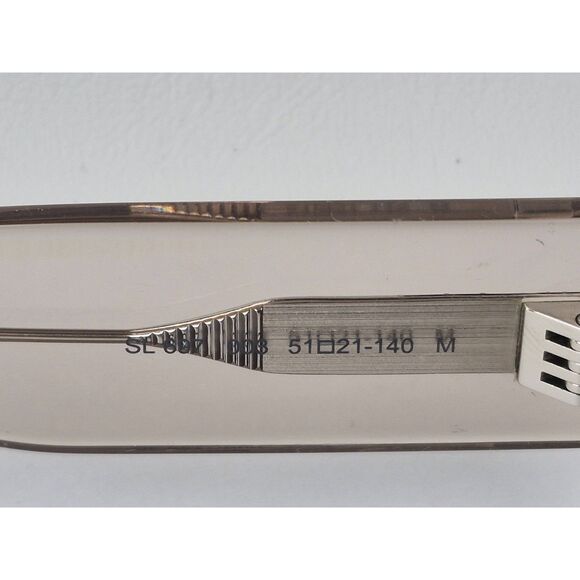 Saint Laurent SL 697 003 SL697 Transparent Clear Beige/Grey Mirror Sunglasses